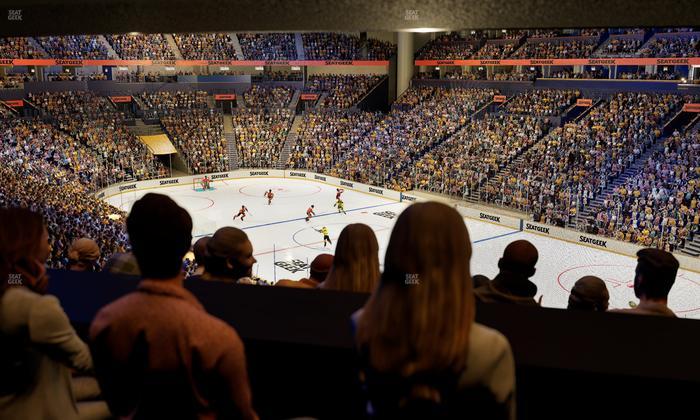 Bridgestone Arena - Section Suite 20 Seat View