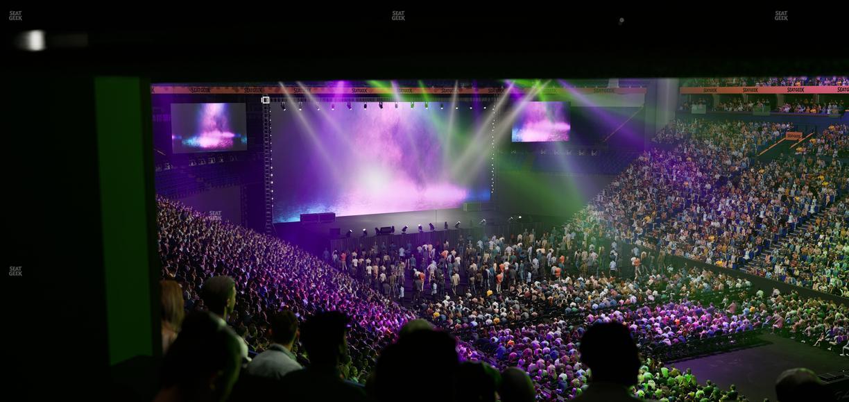 Bridgestone Arena - Section Suite 20 Seat View