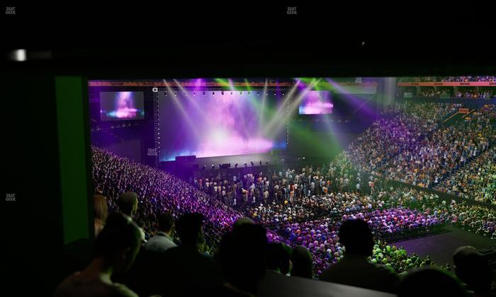 Bridgestone Arena - Section Suite 20 Seat View