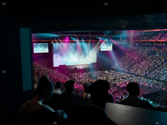 Bridgestone Arena - Section Suite 20 Seat View Bridgestone Arena - Section Suite 20 Seat View