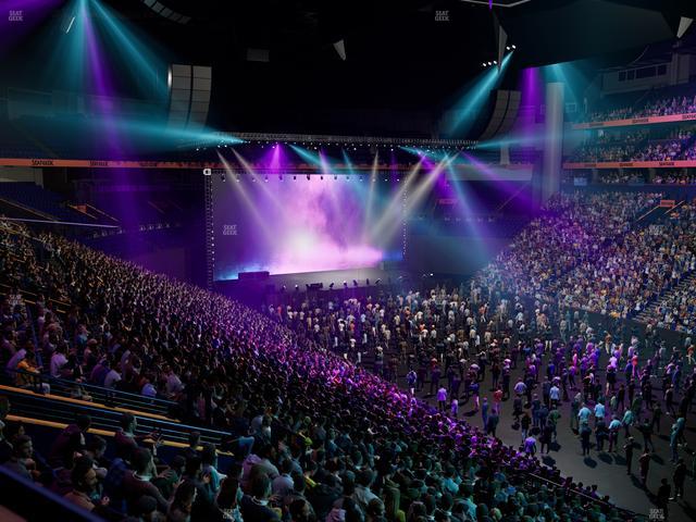 Bridgestone Arena - Section Suite 21 Seat View