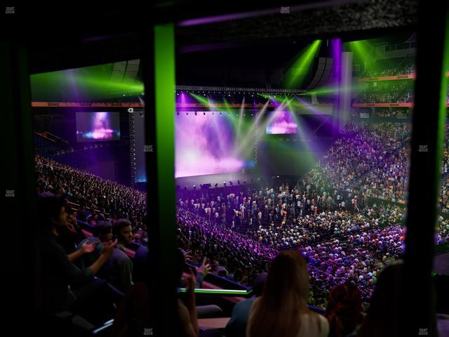 Bridgestone Arena - Section Suite 22 Seat View