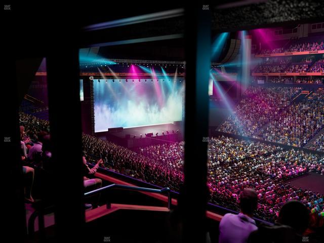 Bridgestone Arena - Section Suite 23 Seat View Bridgestone Arena - Section Suite 23 Seat View