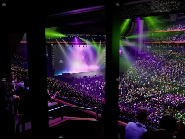 Bridgestone Arena - Section Suite 23 Seat View