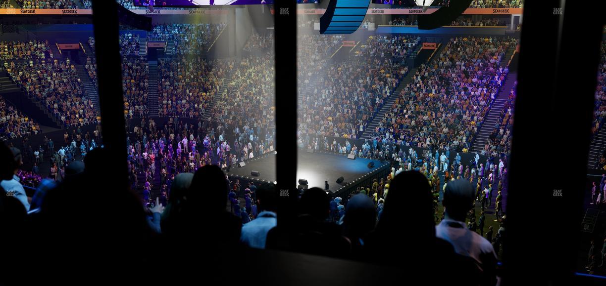 Bridgestone Arena - Section Suite 24 Seat View