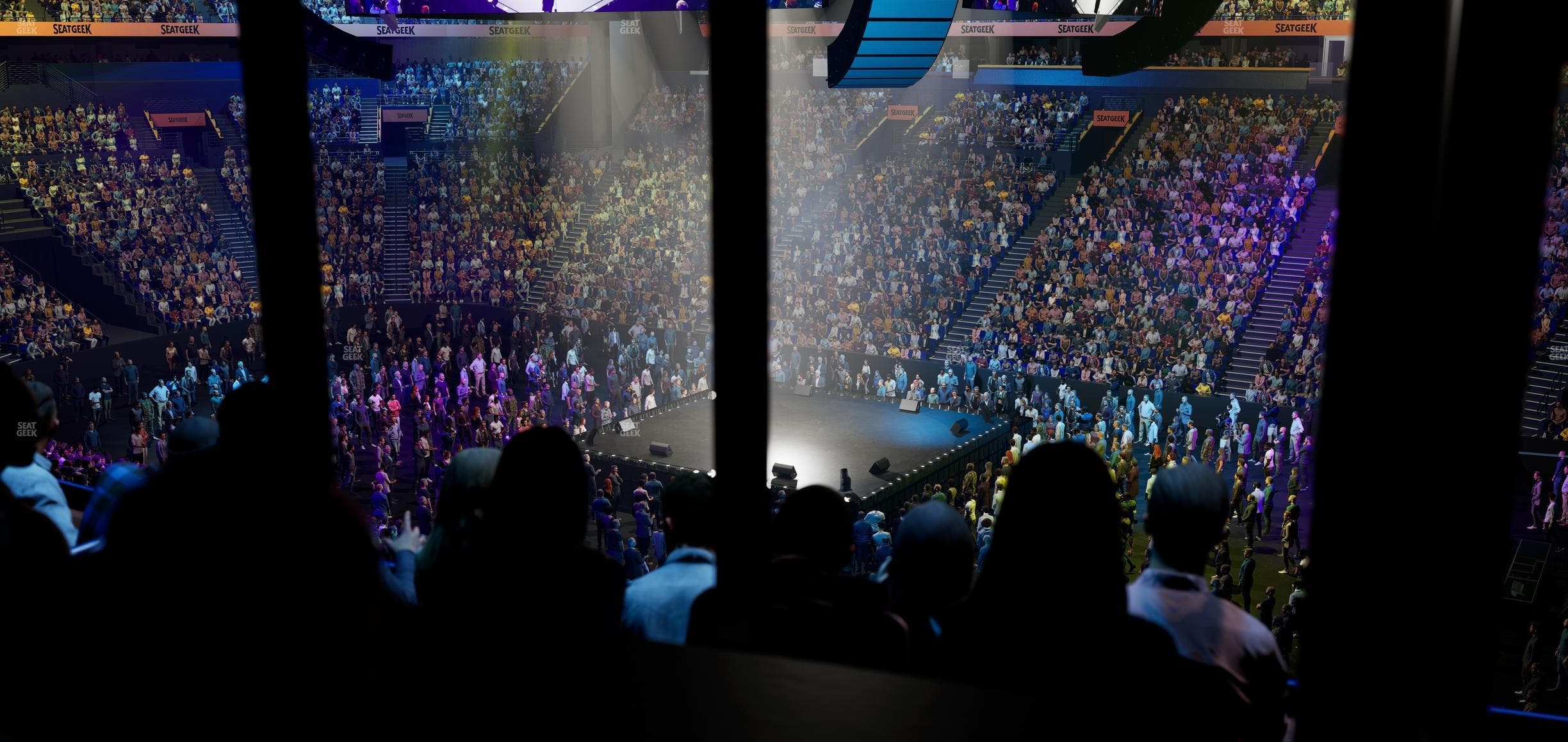 Bridgestone Arena - Section Suite 24 Seat View