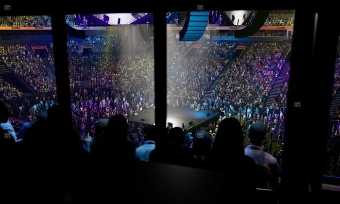 Bridgestone Arena - Section Suite 24 Seat View