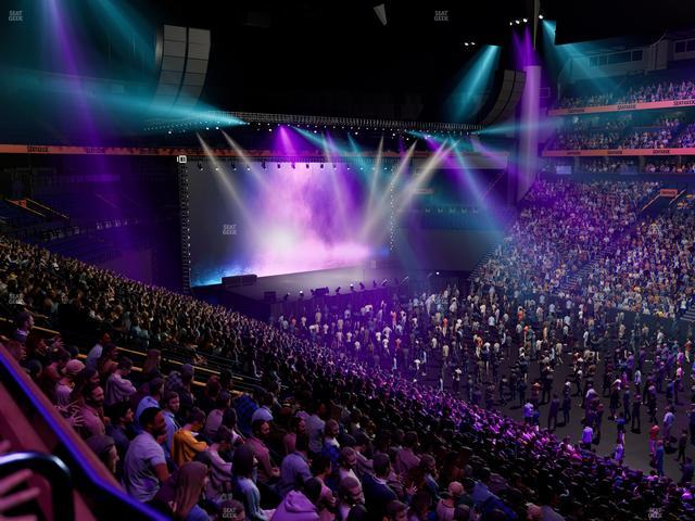 Bridgestone Arena - Section Suite 24 Seat View