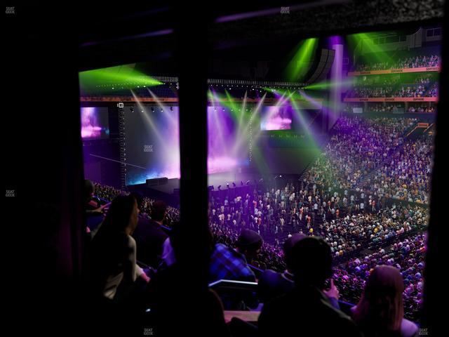 Bridgestone Arena - Section Suite 24 Seat View