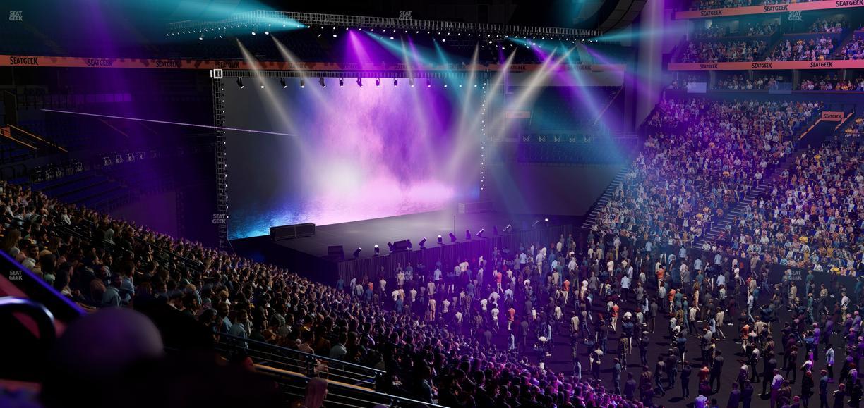 Bridgestone Arena - Section Suite 25 Seat View