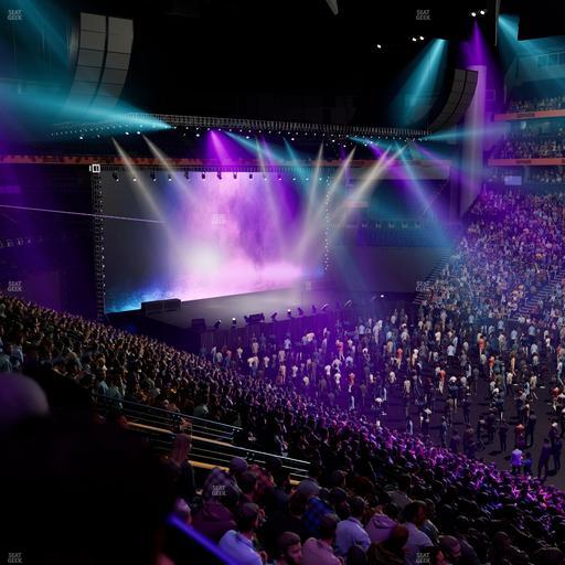 Bridgestone Arena - Section Suite 25 Seat View