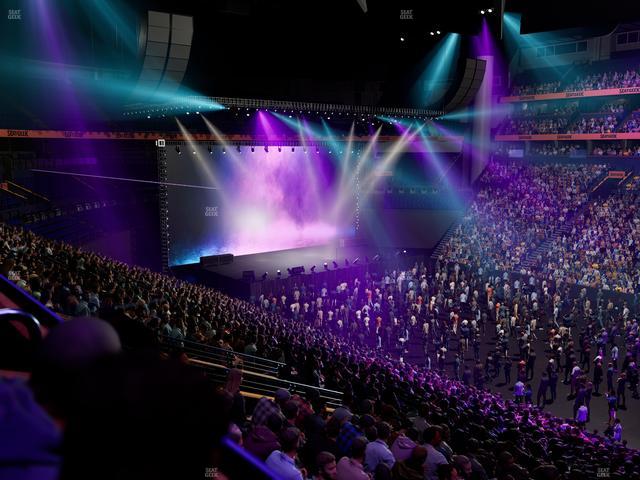 Bridgestone Arena - Section Suite 25 Seat View