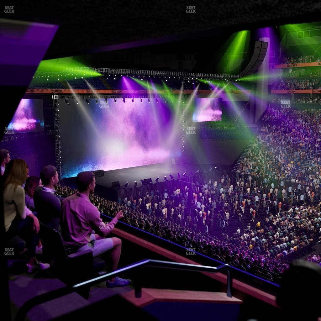 Bridgestone Arena - Section Suite 25 Seat View