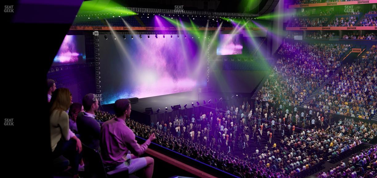 Bridgestone Arena - Section Suite 25 Seat View