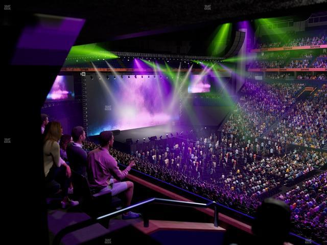 Bridgestone Arena - Section Suite 25 Seat View
