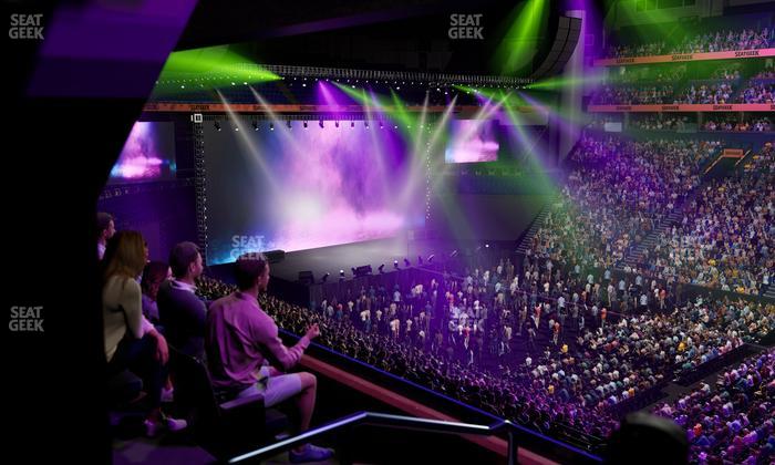 Bridgestone Arena - Section Suite 25 Seat View