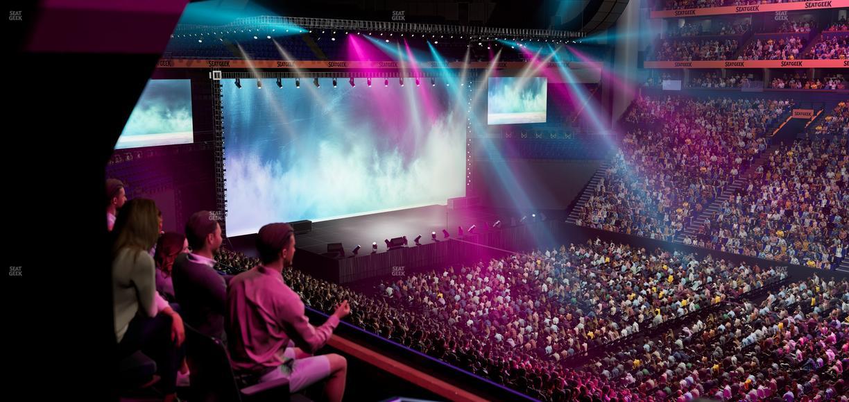 Bridgestone Arena - Section Suite 25 Seat View