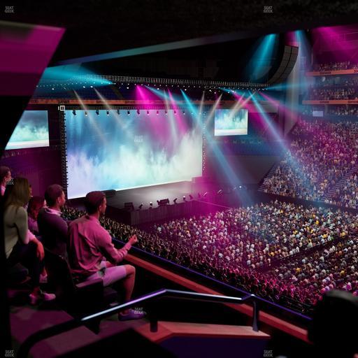 Bridgestone Arena - Section Suite 25 Seat View