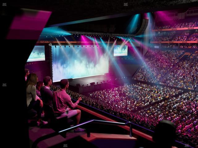 Bridgestone Arena - Section Suite 25 Seat View Bridgestone Arena - Section Suite 25 Seat View