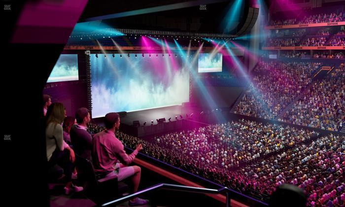 Bridgestone Arena - Section Suite 25 Seat View