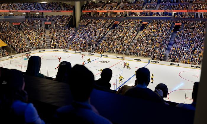 Bridgestone Arena - Section Suite 25 Seat View