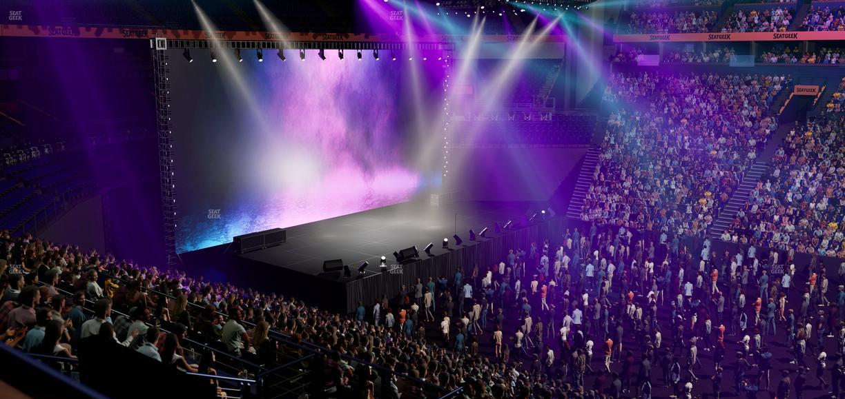 Bridgestone Arena - Section Suite 28 Seat View