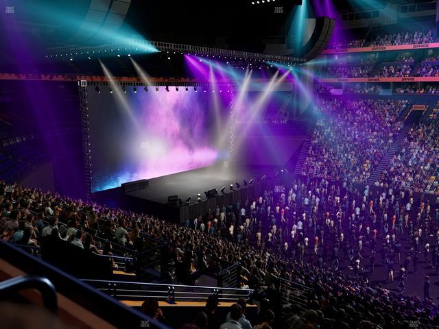 Bridgestone Arena - Section Suite 28 Seat View