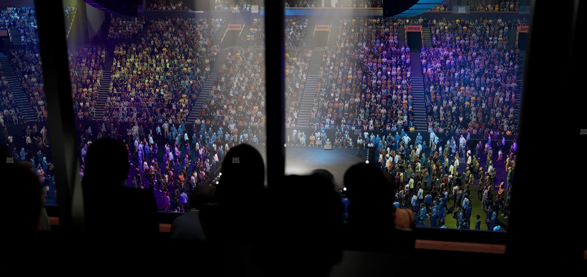 Bridgestone Arena - Section Suite 28 Seat View