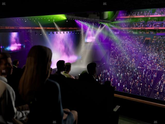 Bridgestone Arena - Section Suite 30 Seat View