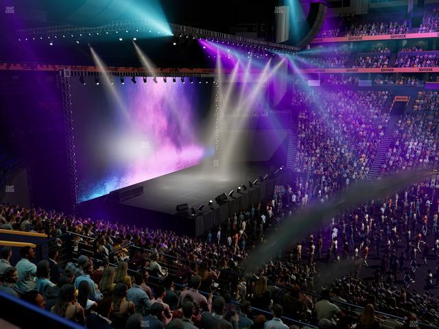 Bridgestone Arena - Section Suite 30 Seat View