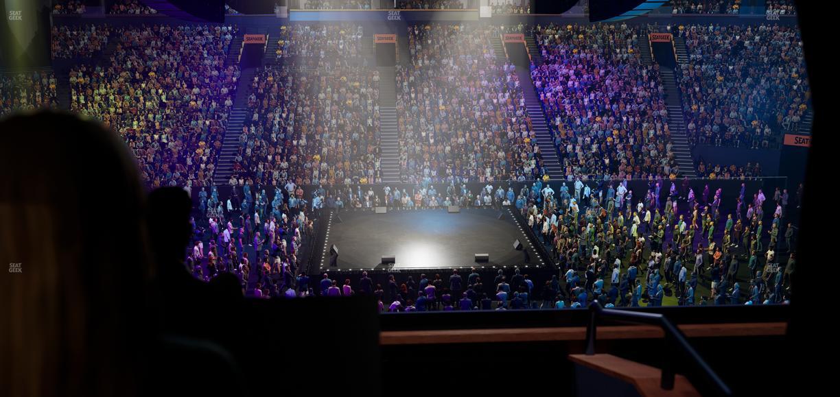 Bridgestone Arena - Section Suite 30 Seat View