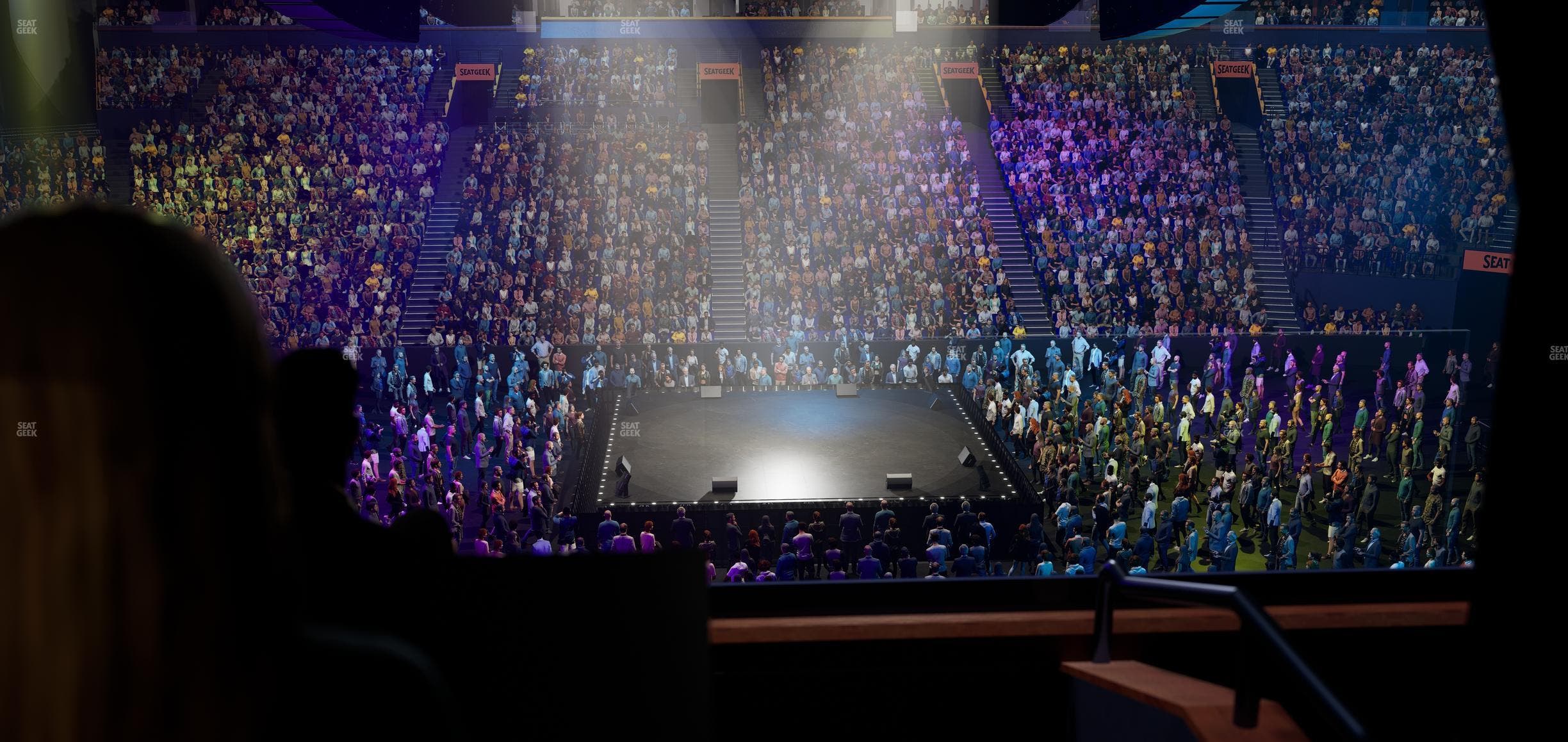 Bridgestone Arena - Section Suite 30 Seat View