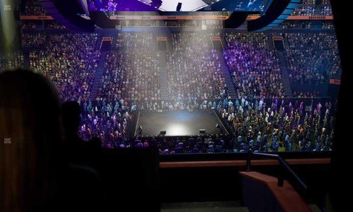 Bridgestone Arena - Section Suite 30 Seat View