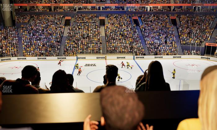 Bridgestone Arena - Section Suite 30 Seat View