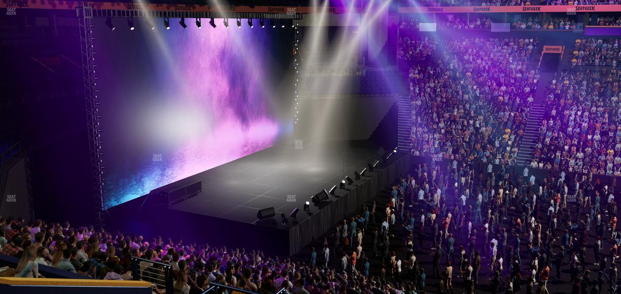 Bridgestone Arena - Section Suite 31 Seat View