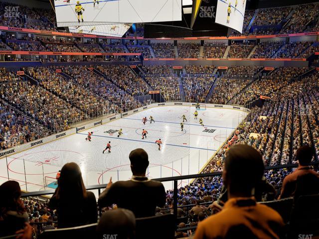 Bridgestone Arena - Section Suite 34 Seat View