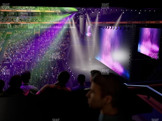 Bridgestone Arena - Section Suite 4 Seat View