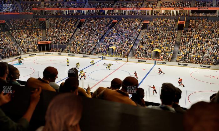 Bridgestone Arena - Section Suite 4 Seat View