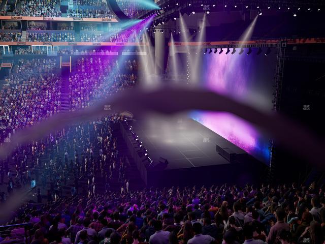 Bridgestone Arena - Section Suite 4 Seat View