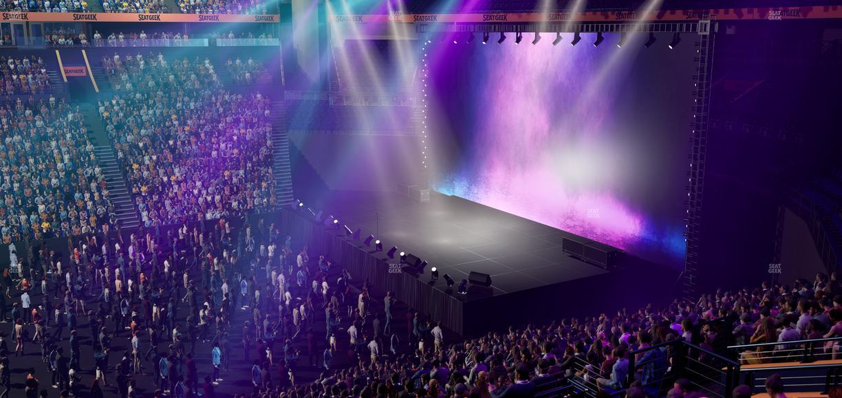 Bridgestone Arena - Section Suite 7 Seat View