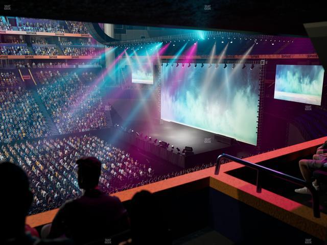 Bridgestone Arena - Section Suite 8 Seat View Bridgestone Arena - Section Suite 8 Seat View