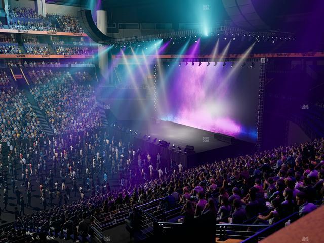 Bridgestone Arena - Section Suite 8 Seat View