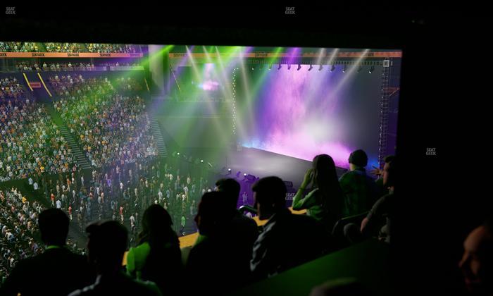 Bridgestone Arena - Section Suite 9 Seat View