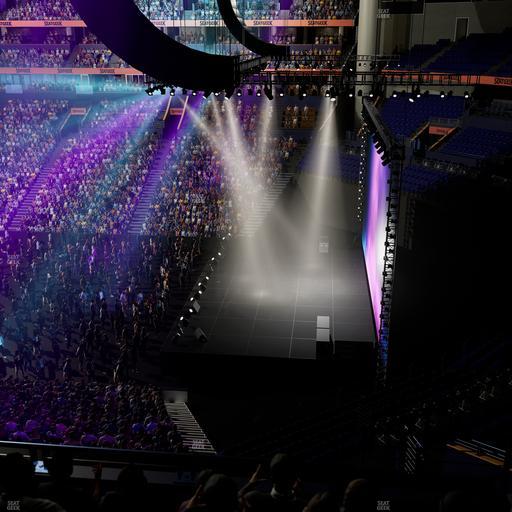 Bridgestone Arena - Section Suite Club 39 Seat View