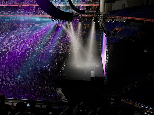 Bridgestone Arena - Section Suite Club 39 Seat View