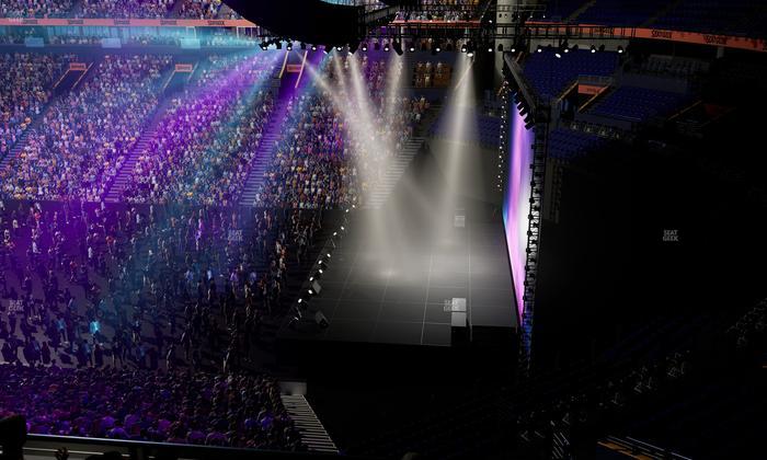 Bridgestone Arena - Section Suite Club 39 Seat View