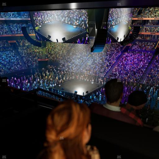 Bridgestone Arena - Section Suite Club 39 Seat View