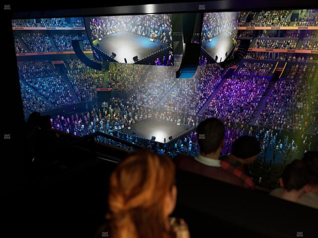 Bridgestone Arena - Section Suite Club 39 Seat View