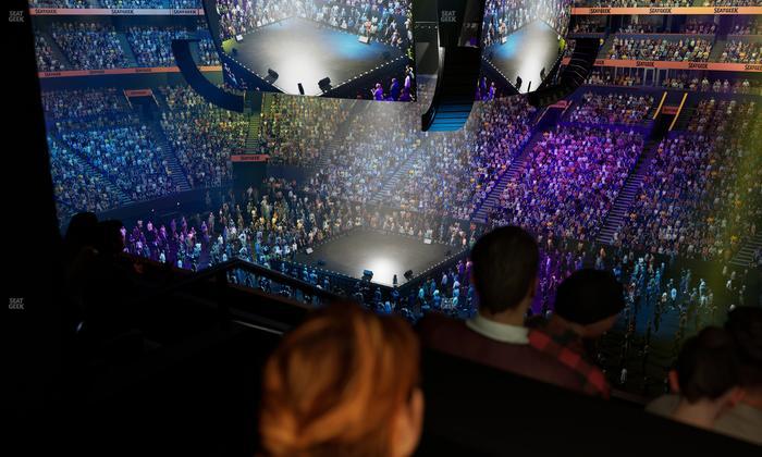 Bridgestone Arena - Section Suite Club 39 Seat View