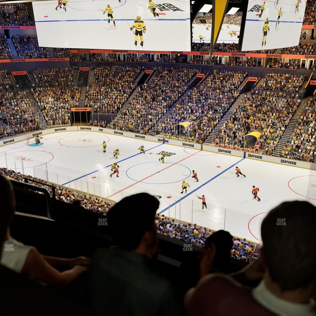 Bridgestone Arena - Section Suite Club 39 Seat View